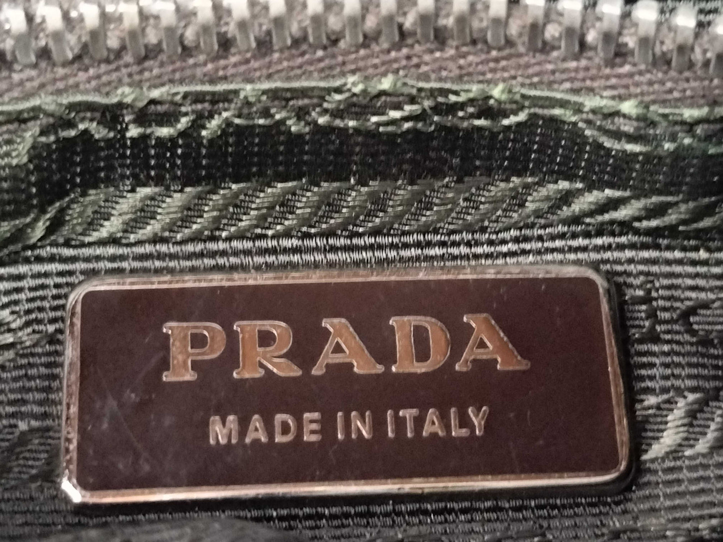PRADA Prada Handbag One Shoulder Beaded Shoulder Bag