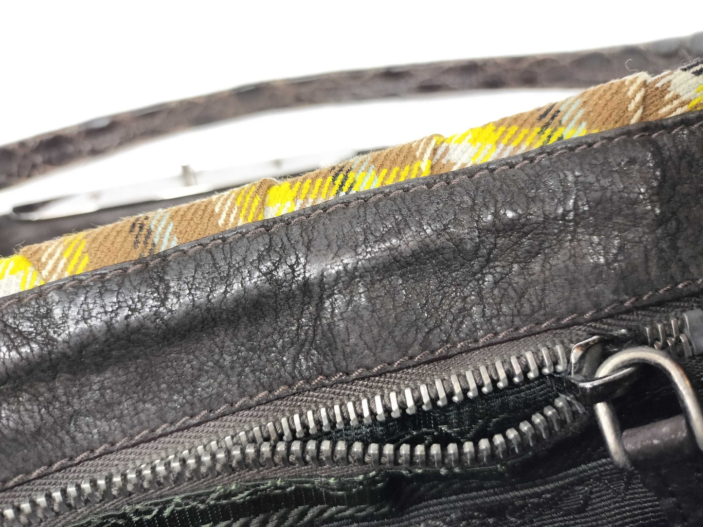 PRADA Prada Handbag One Shoulder Beaded Shoulder Bag