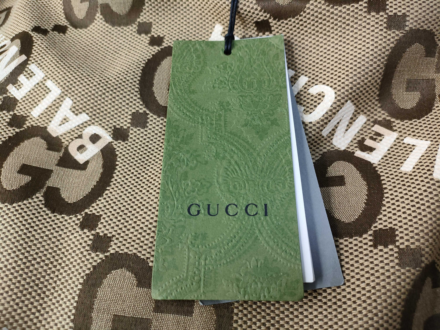 GUCCI x BALENCIAGA Blouson Jacket with Gucci Tag