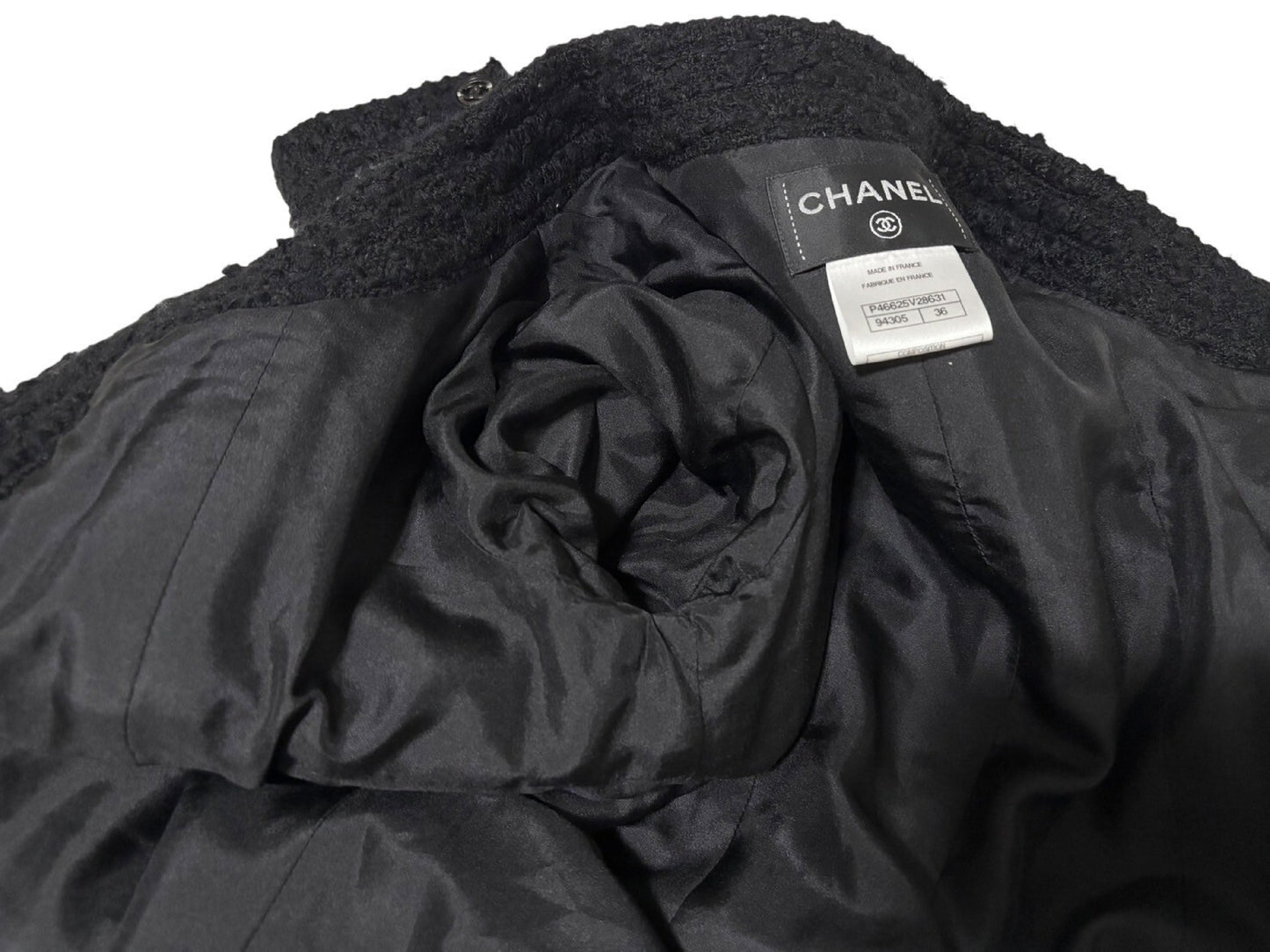 CHANEL Tweed Coat P46625 36 Coat