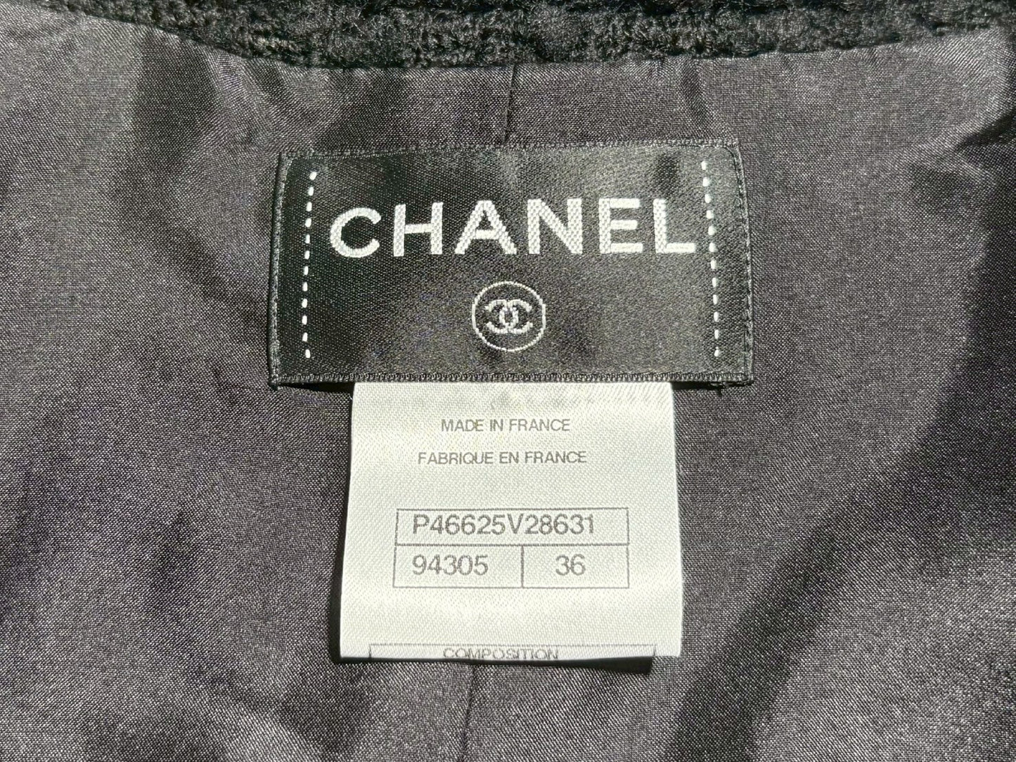 CHANEL Tweed Coat P46625 36 Coat