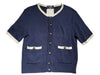 CHANEL Cardigan 1994 Vintage Coco Button Size 40 Tops