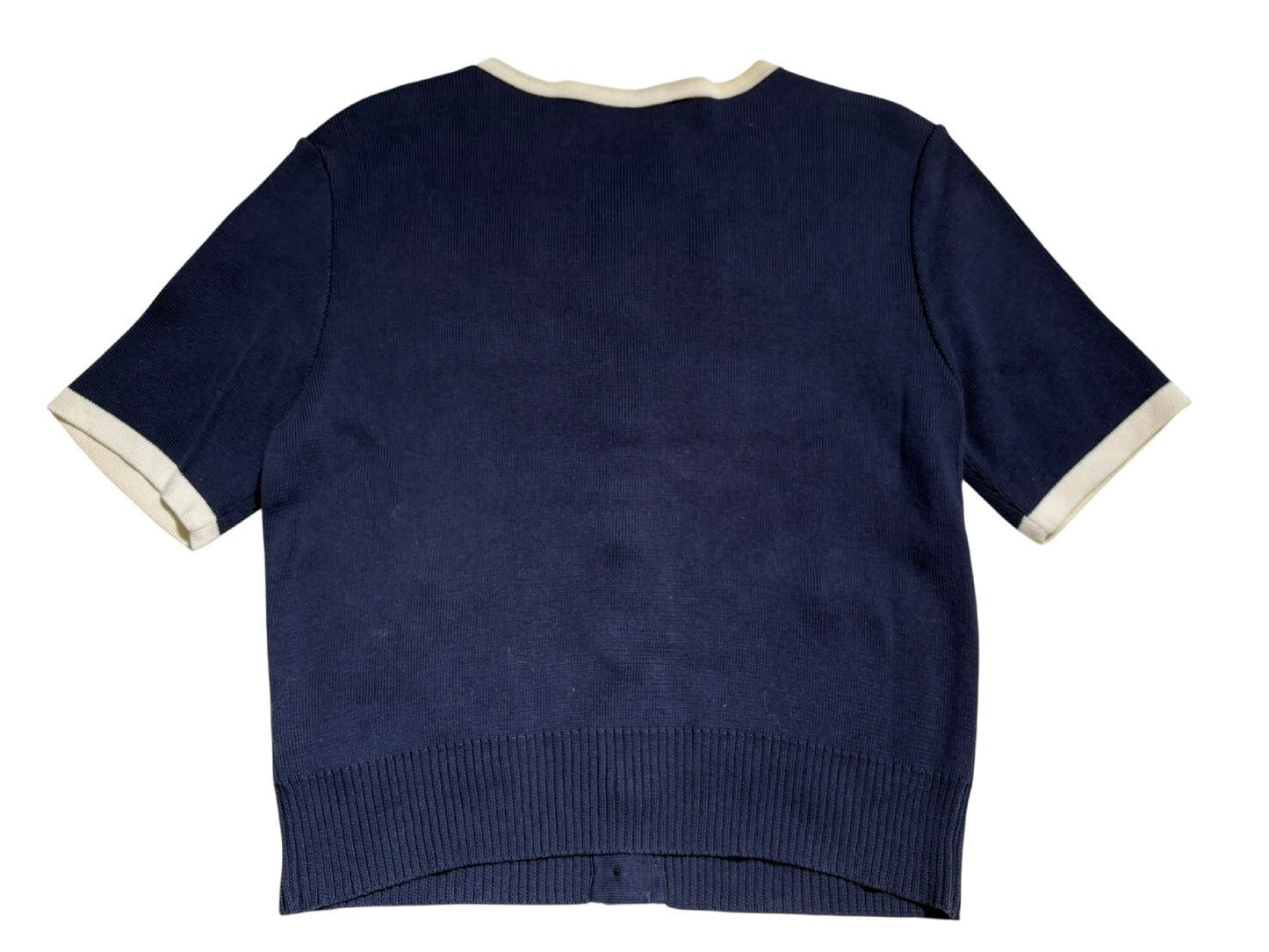 CHANEL Cardigan 1994 Vintage Coco Button Size 40 Tops