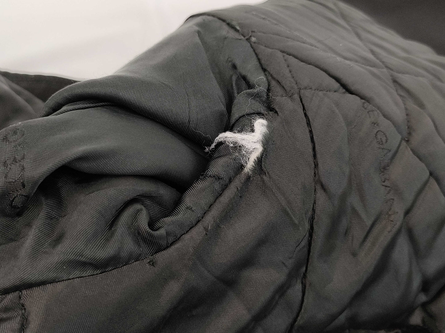DOLCE & GABBANA P-coat, padded, double-breasted, size 48
