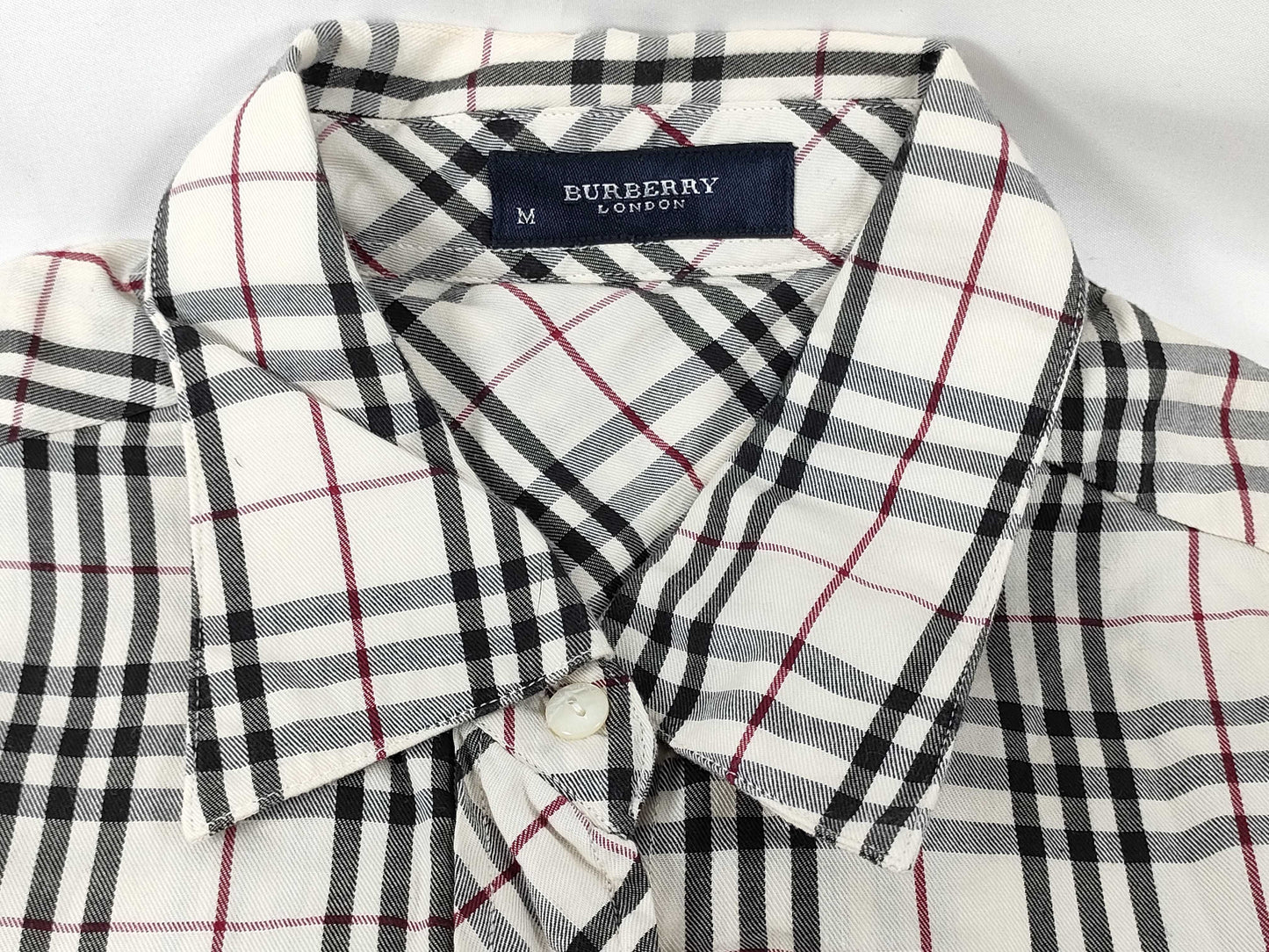 BURBERRY Nova Check Sleeveless Blouse