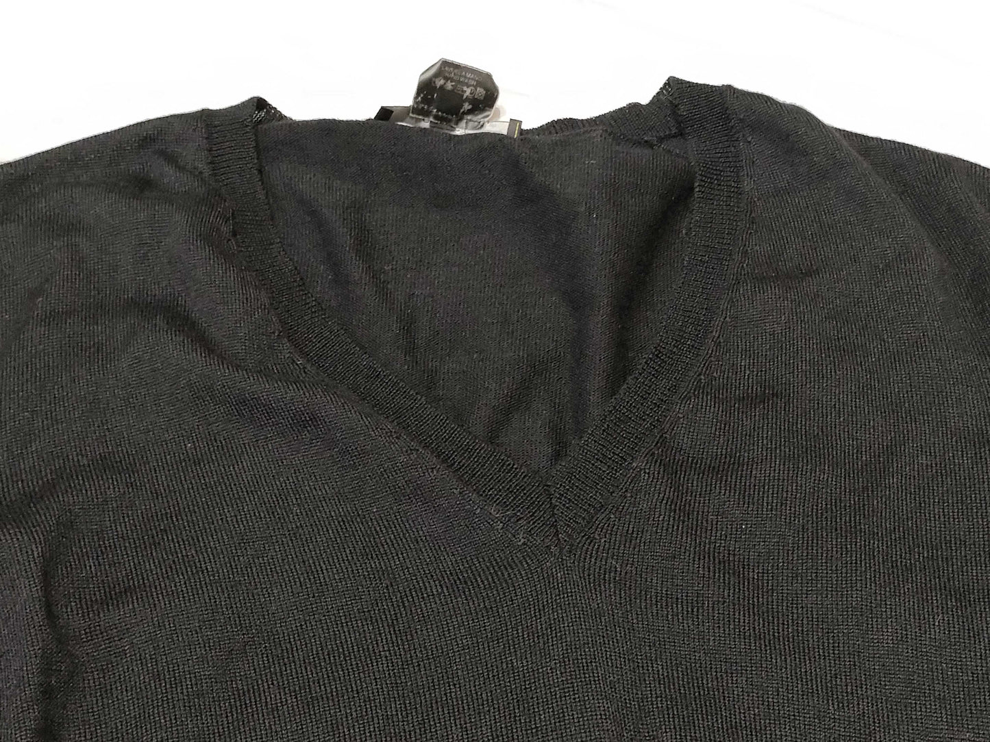 GUCCI Knit Sweater with Embroidered Logo, Size L, Tops