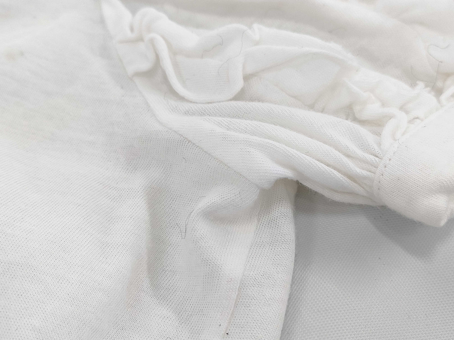 CHANEL Chanel Blouse with Ruffles and Coco Buttons, Size 34, Tops