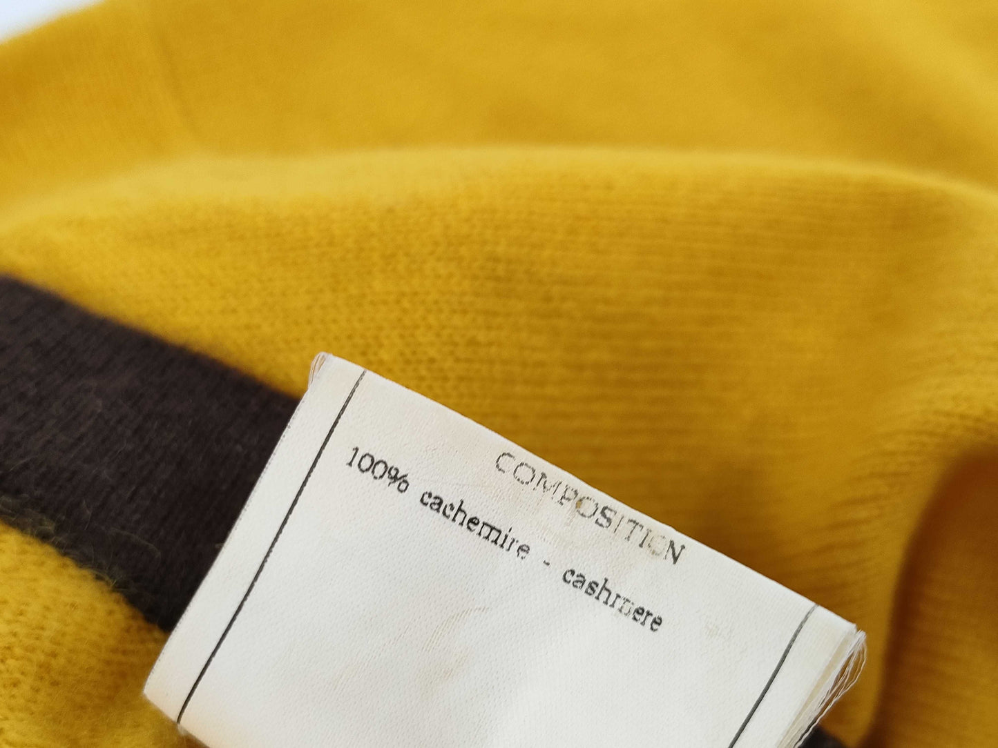 CHANEL Summer Knit Two-tone Coco Button Top Size 42
