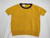 CHANEL Summer Knit Two-tone Coco Button Top Size 42