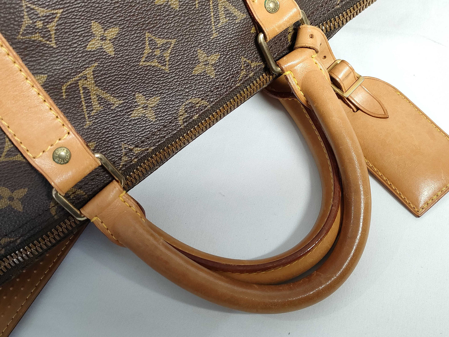 LOUIS VUITTON Monogram Louis Vuitton Monogram Keepall Bandouliere 50 Boston Bag M41416/VI1914