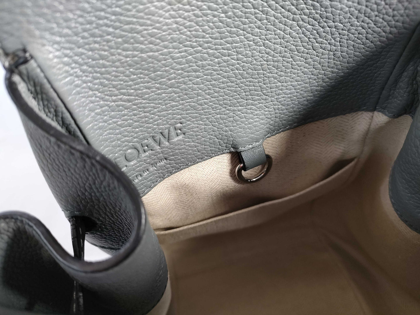 LOEWE Hammock grained leather shoulder bag