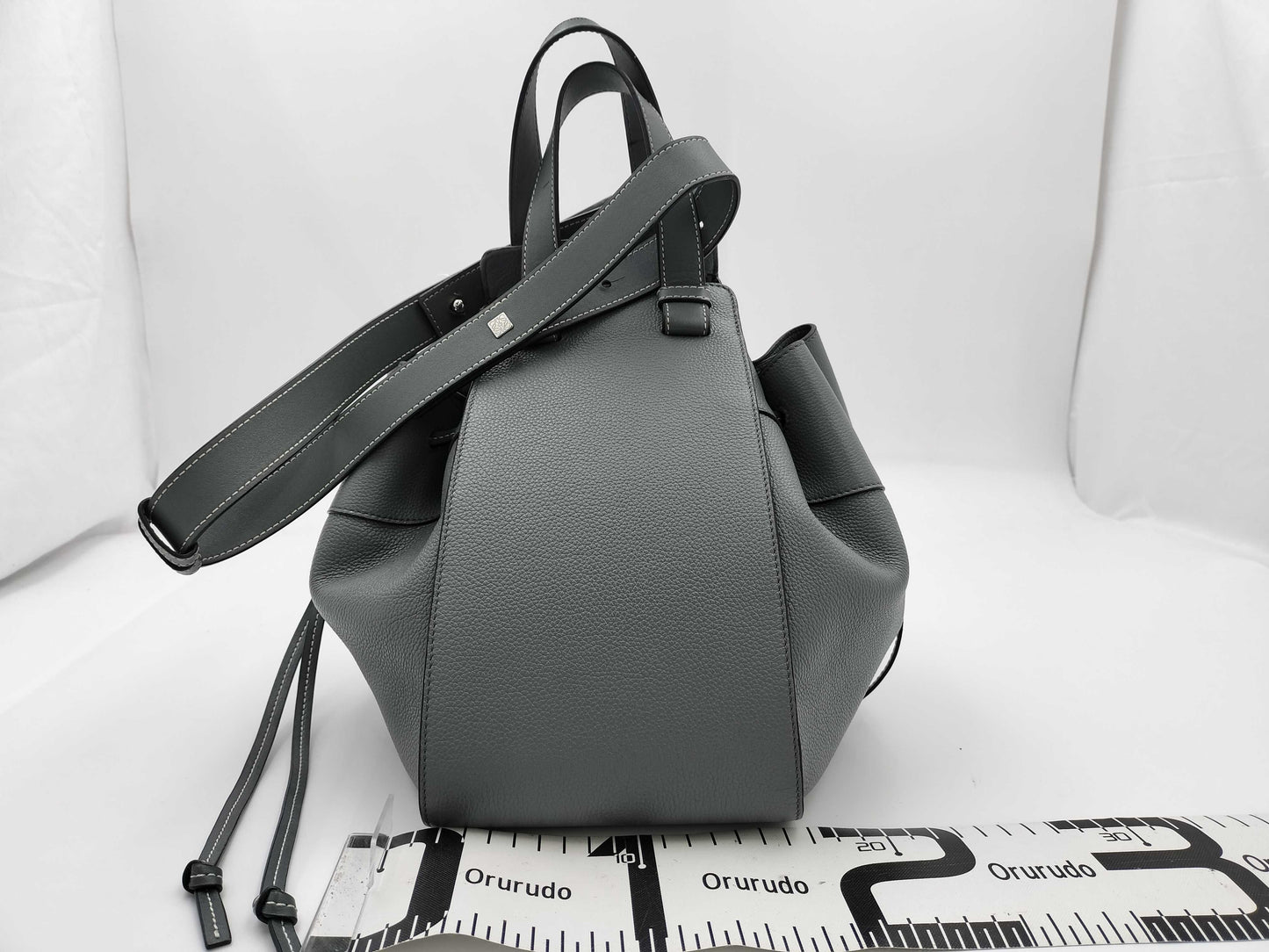 LOEWE Hammock grained leather shoulder bag