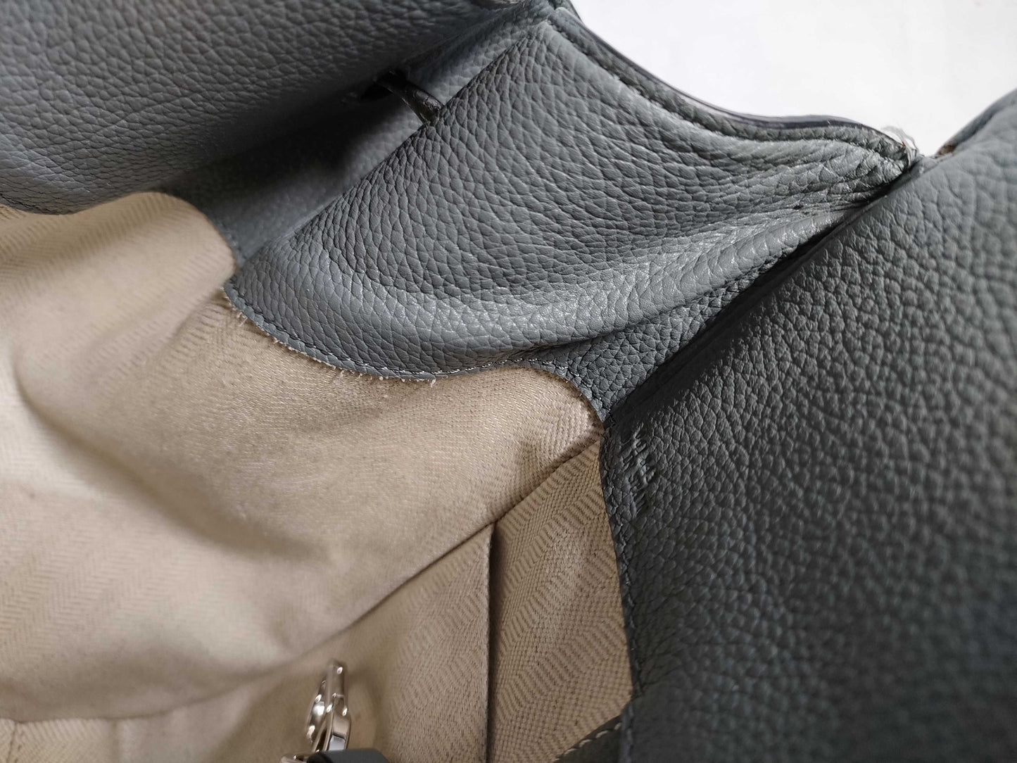 LOEWE Hammock grained leather shoulder bag