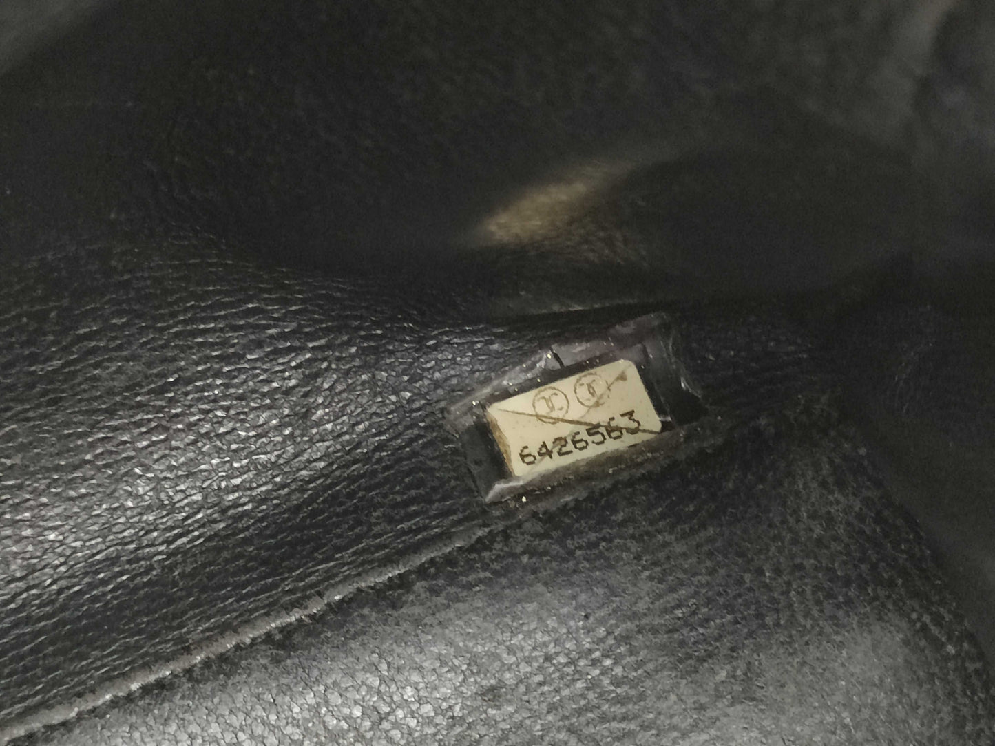 CHANEL Matelasse Handbag Caviar Skin Handbag