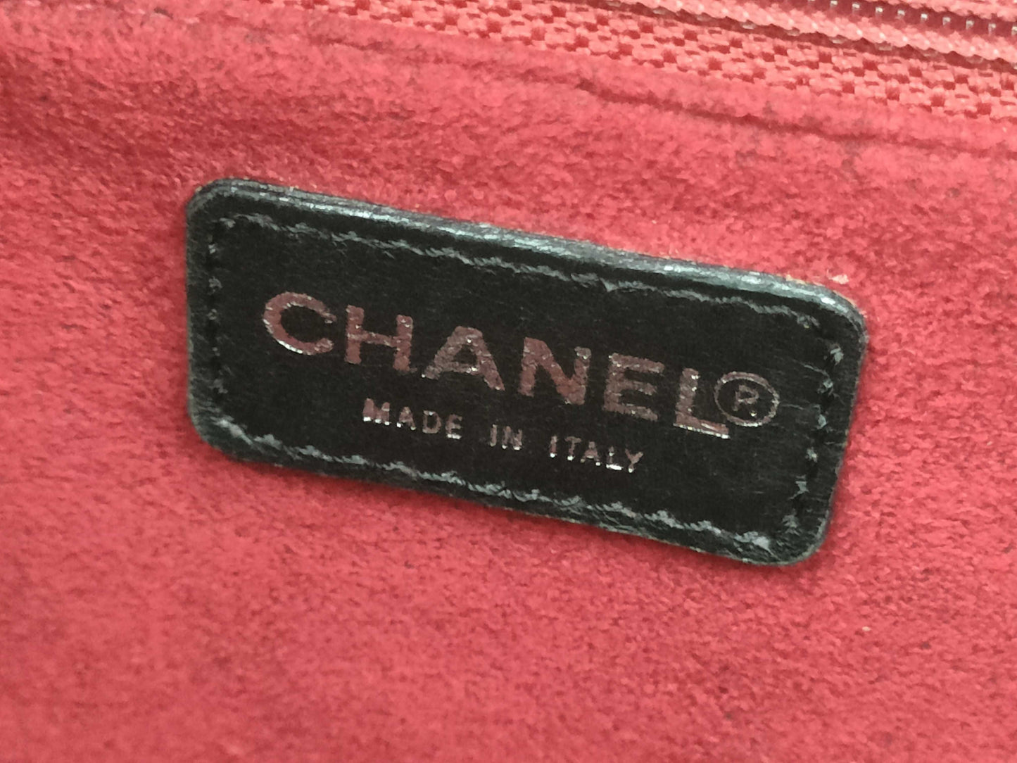 CHANEL Chocolate Bar Patent Handbag