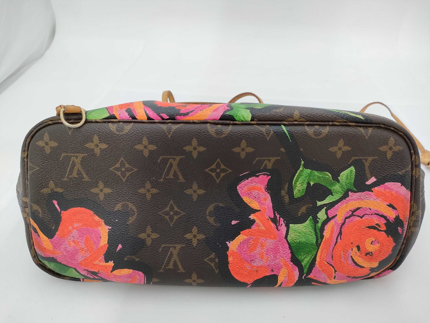 LOUIS VUITTON Monogram Rose Neverfull MM Shoulder Bag
