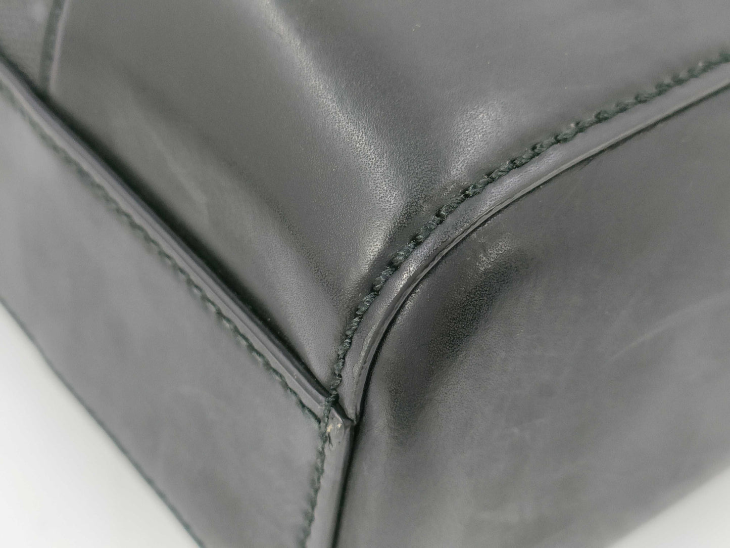 GUCCI GG Supreme Briefcase PVC/Leather Business Bag
