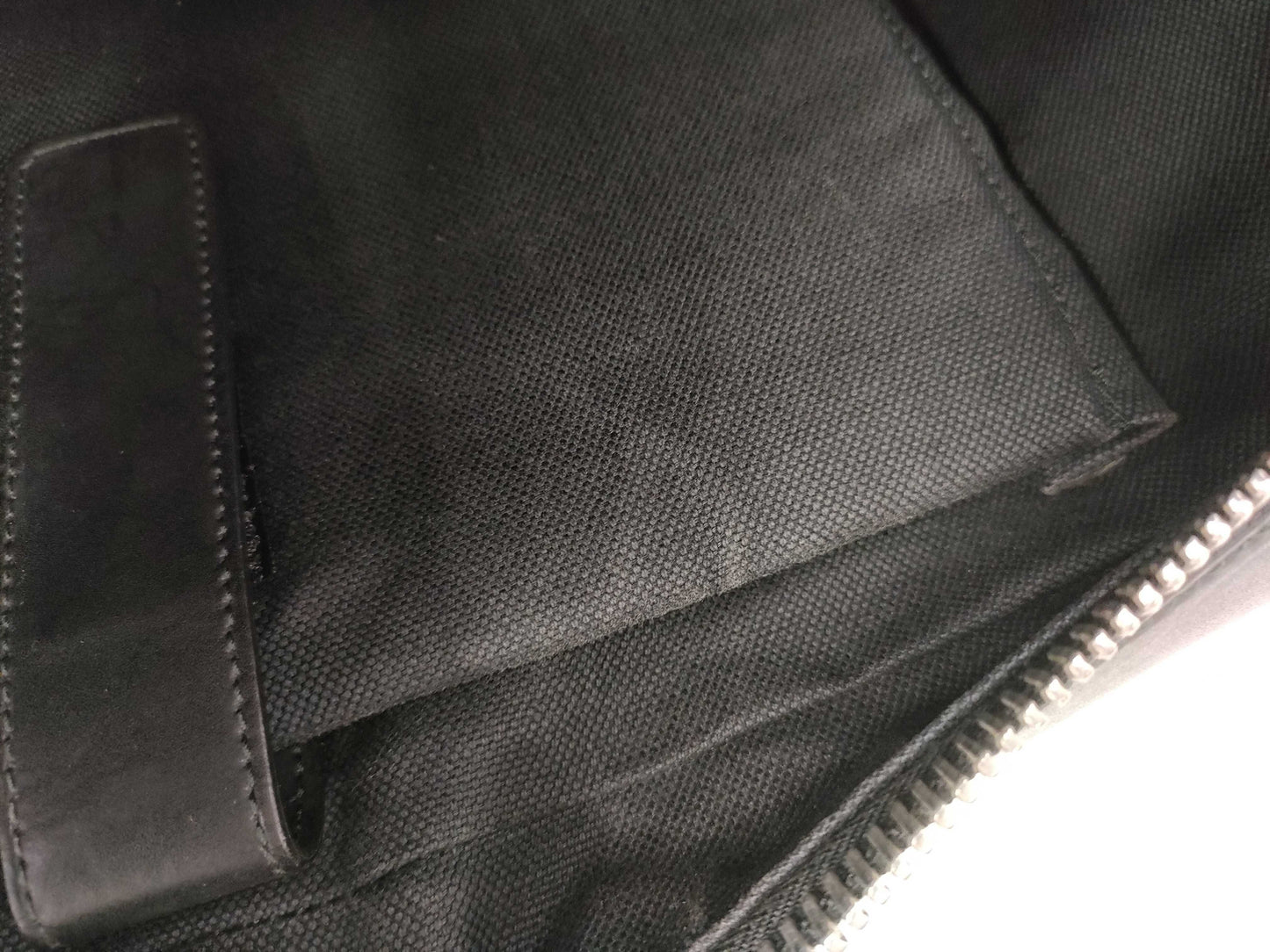 GUCCI GG Supreme Briefcase PVC/Leather Business Bag