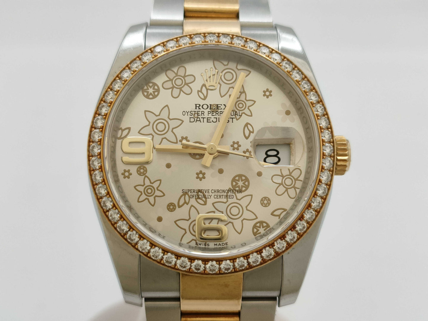 ROLEX 116243 G546683 Floral Men's Watch