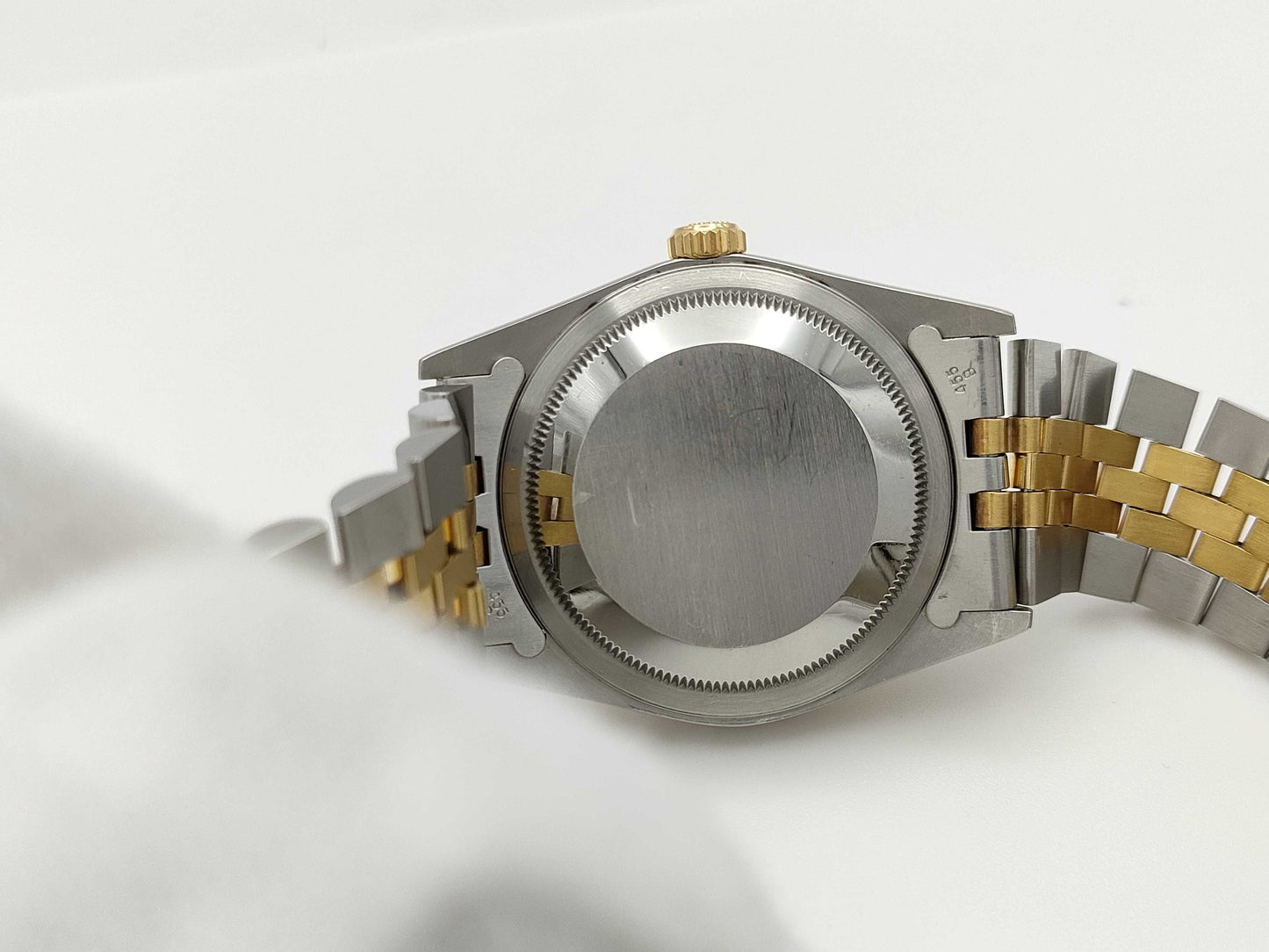 ROLEX 16233 R801344 Champagne Dial Men's Watch