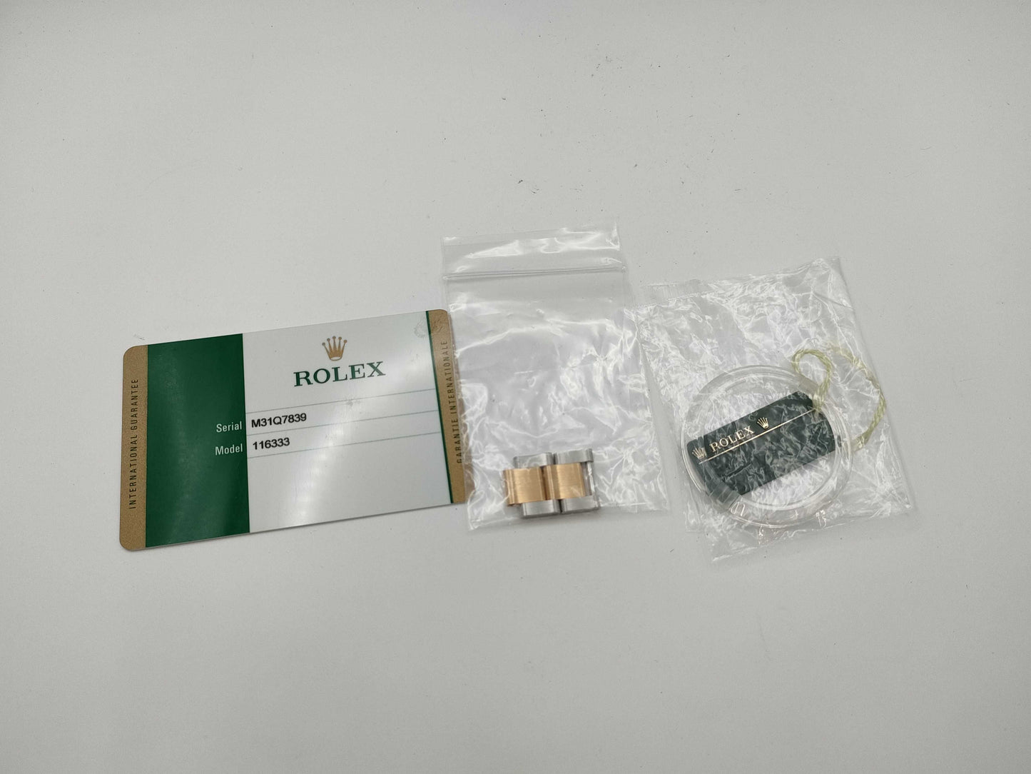 ROLEX 116333G M31Q7839 Men's Watch