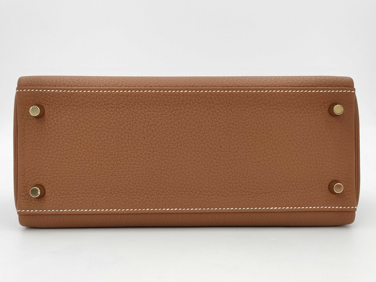 HERMES Kelly 28 Togo with 2025K Gold Hardware, 2-Way Handbag/Shoulder Bag