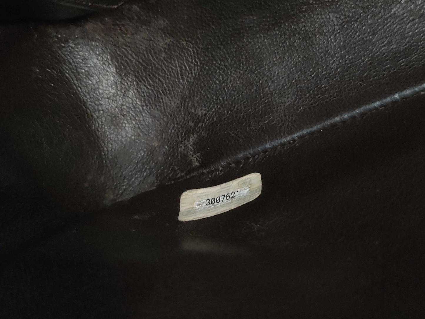 CHANEL Matelasse Lambskin Handbag, Dark Brown, No. 3