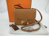 HERMES Constance Mini W Stamp Epson Gold Shoulder Bag with Gold Hardware