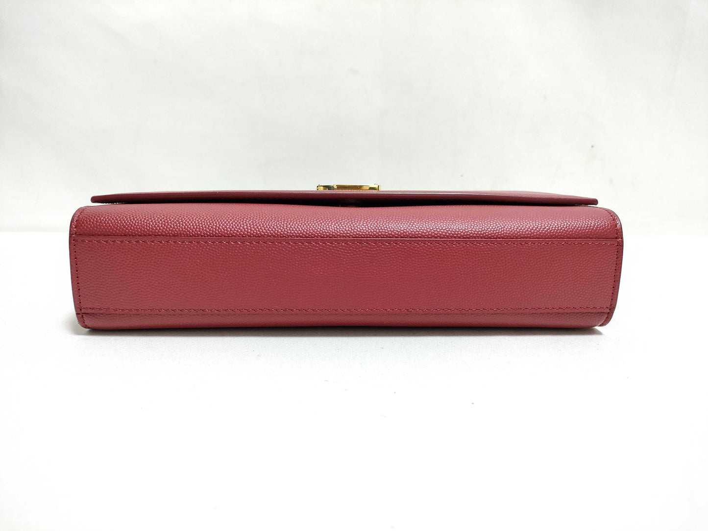 SAINT LAURENT Yves Saint Laurent Medium Kate Shoulder Bag in Red Grain de Poudre Leather with Gold, MAL 364021 0118