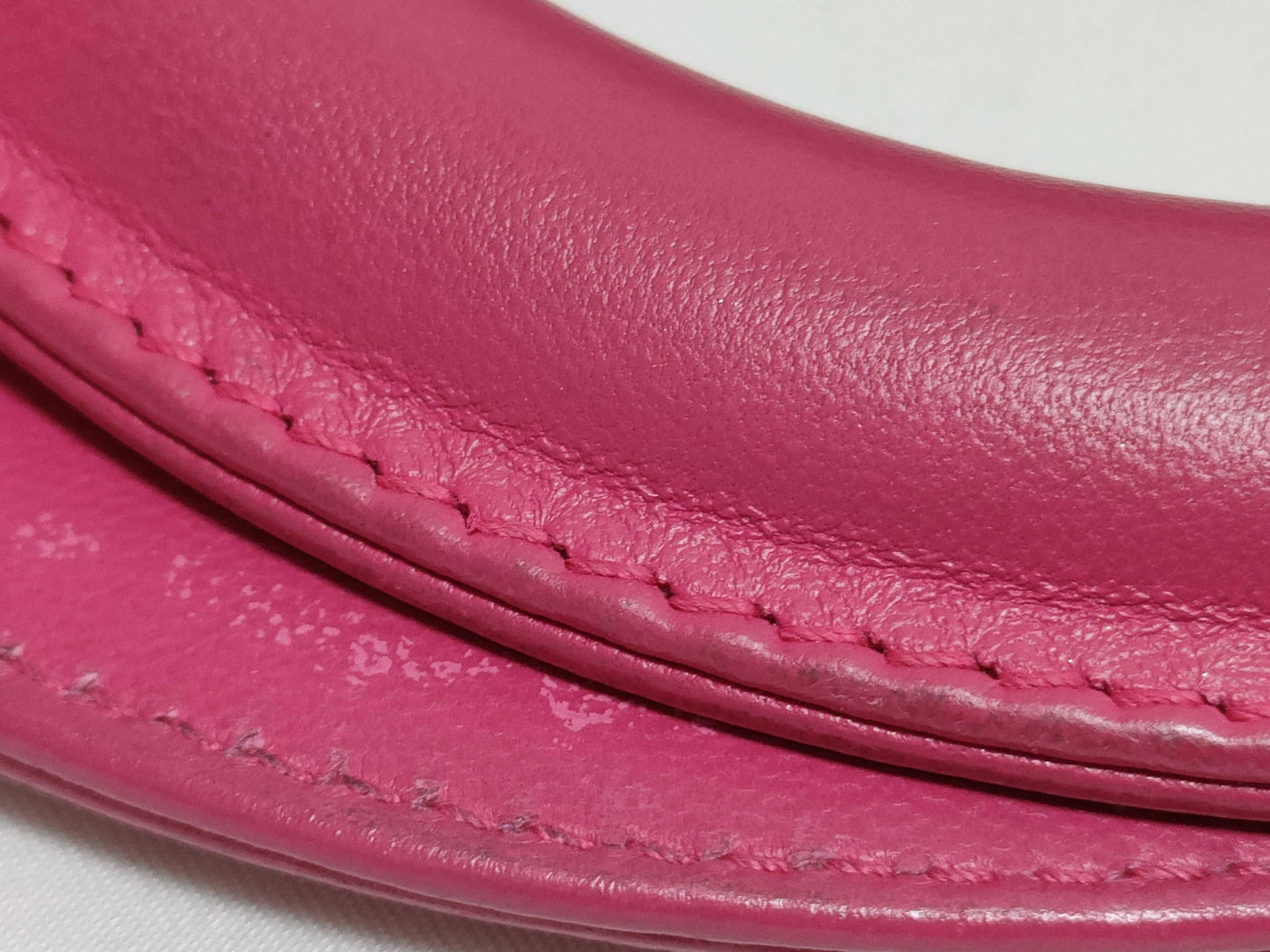 Dior Large Lady Dior Zip Handbag in Fuchsia Pink Cannage Lambskin Leather with Gold 18-MA-0114