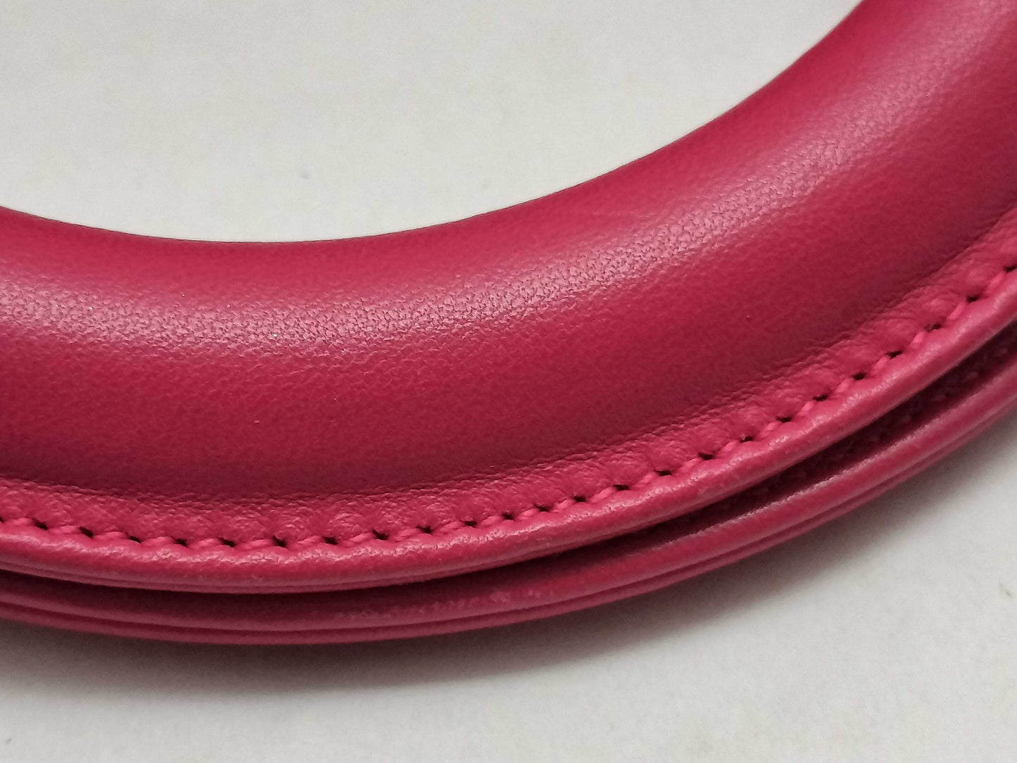 Dior Lady Dior Medium Tricolore Lady Dior Zip Handbag in Orange/Fuchsia/Red Cannage Lambskin Leather with Silver 15-BO-0133