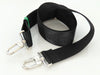 LOUIS VUITTON Louis Vuitton Signature Adjustable Strap, Black/Green, Silver Hardware, 95*4.5*0.5cm Strap