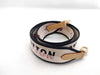 LOUIS VUITTON Signature Strap, Beige/Black/Pink, Signature Canvas, Gold Hardware, 95*4.5*.05cm Strap