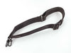 LOUIS VUITTON Louis Vuitton Signature Adjustable Strap Black with Black Hardware 95*4.5*.05cm Other Accessories