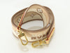 LOUIS VUITTON Signature Strap, Beige/Brown Canvas with Gold Hardware, 95*4.5*.05cm