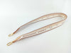 LOUIS VUITTON Signature Strap, Beige/Brown Canvas, Gold Hardware, 95*4.5*.05cm, Other Accessories