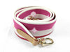 LOUIS VUITTON Signature Strap, Pink/Beige Canvas with Gold Hardware, 95*4.5*.05cm Strap