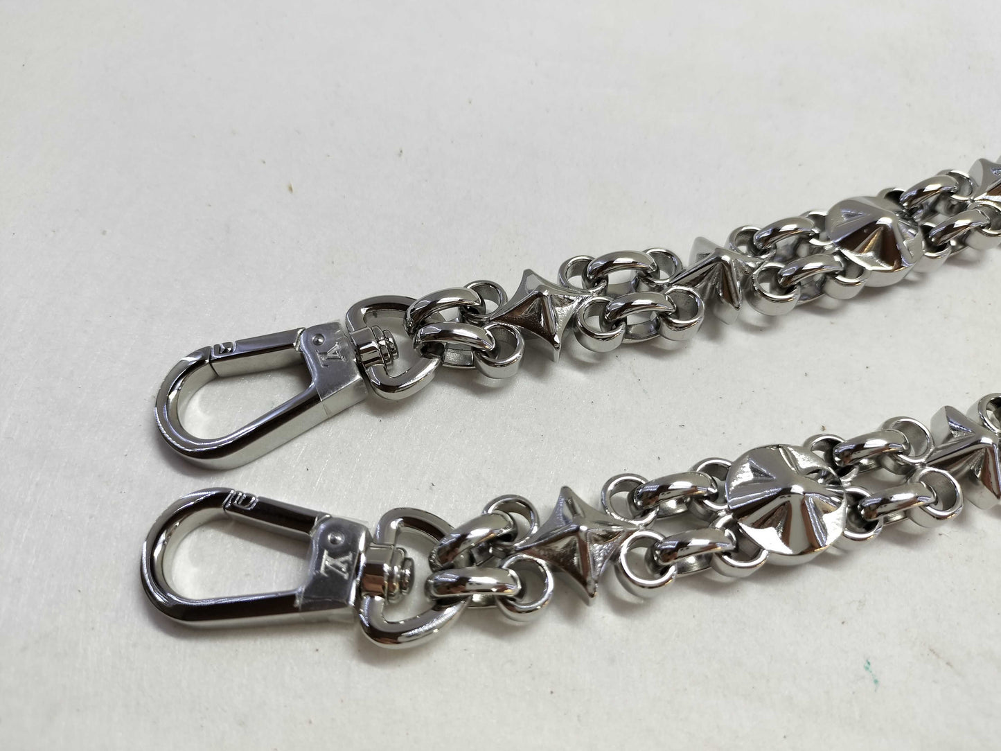 LOUIS VUITTON Monogram Chain Strap, Silver Hardware, 55*2*.05cm Strap