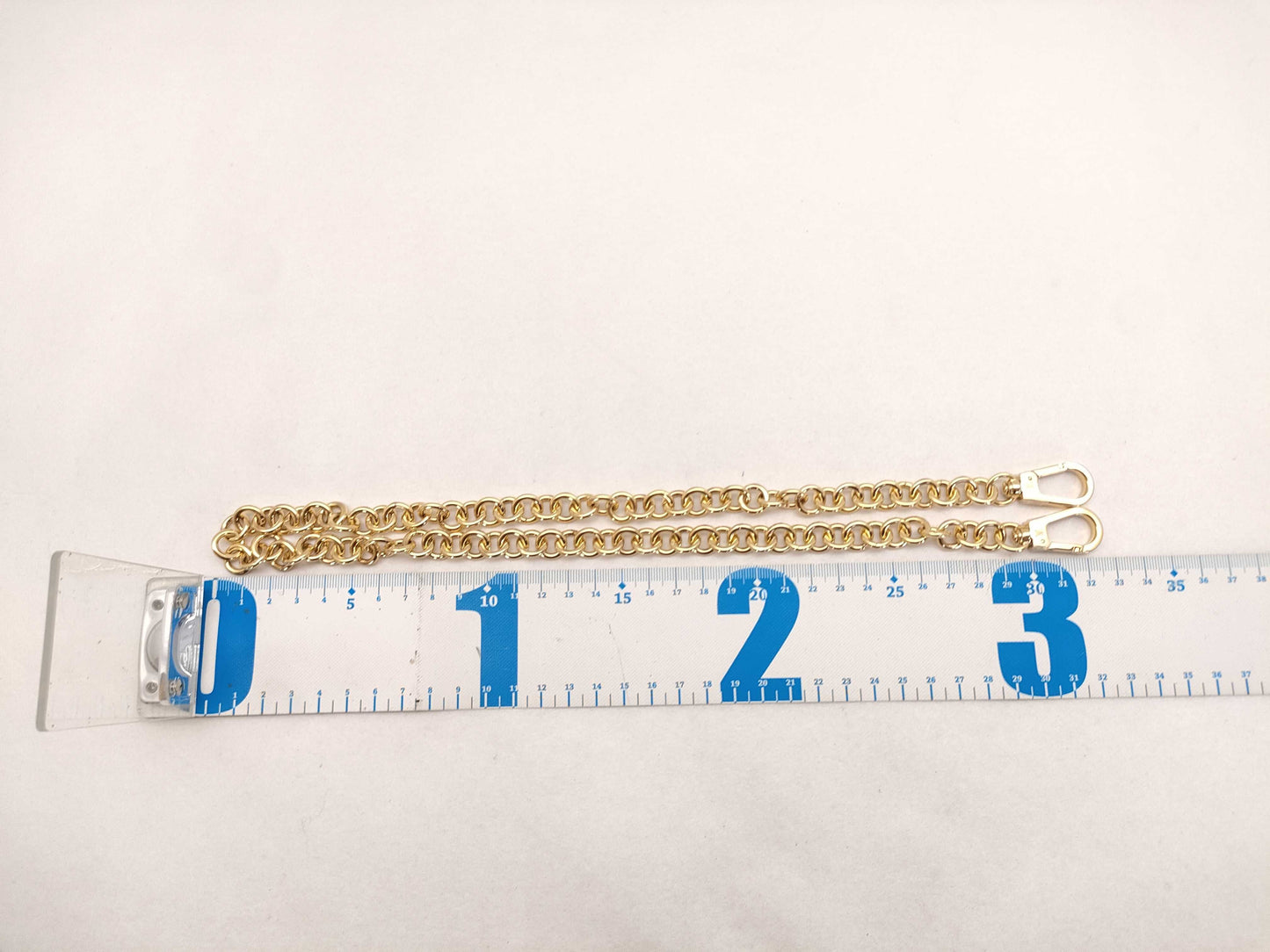 LOUIS VUITTON Gold Chain Strap with Gold Hardware, 55*1*1cm