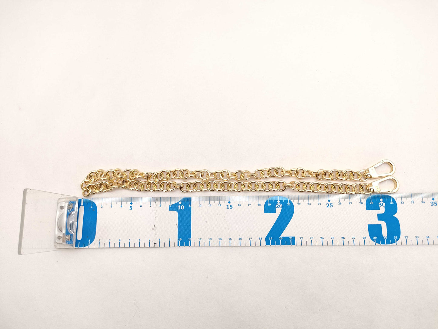LOUIS VUITTON Gold Chain Strap with Gold Hardware, 55*1*1cm