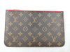 LOUIS VUITTON Monogram Louis Vuitton Neverfull Pouch / Brown Monogram Canvas / Gold Hardware Other Accessories