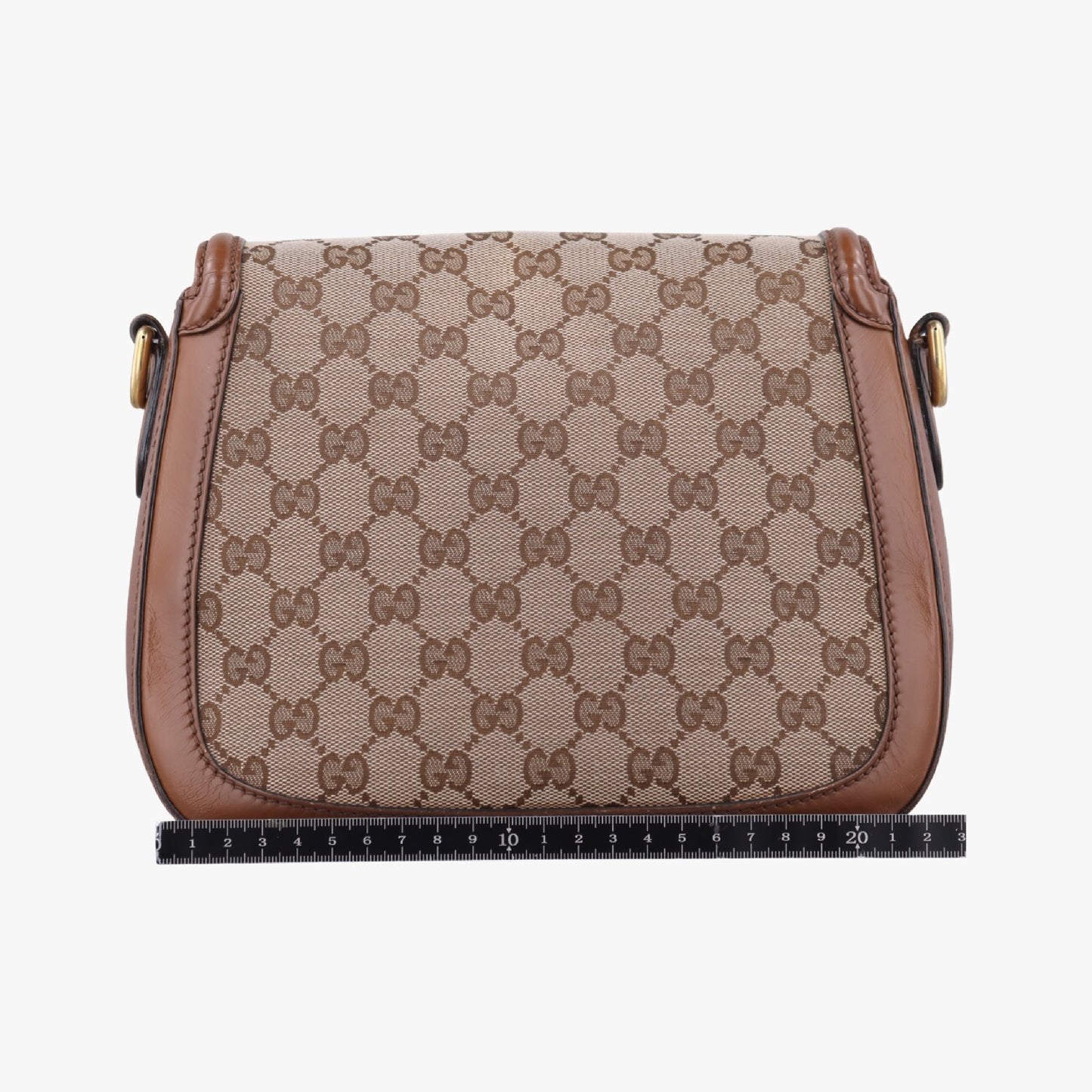 GUCCI Lady Web Multicolor Canvas and Leather Shoulder Bag 383848H018872609
