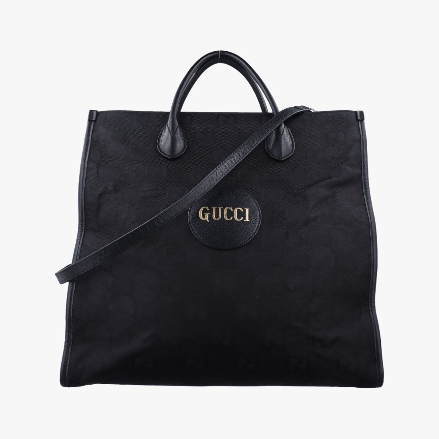 GUCCI Off the Grid Black Nylon Shoulder Bag 630355H034823283