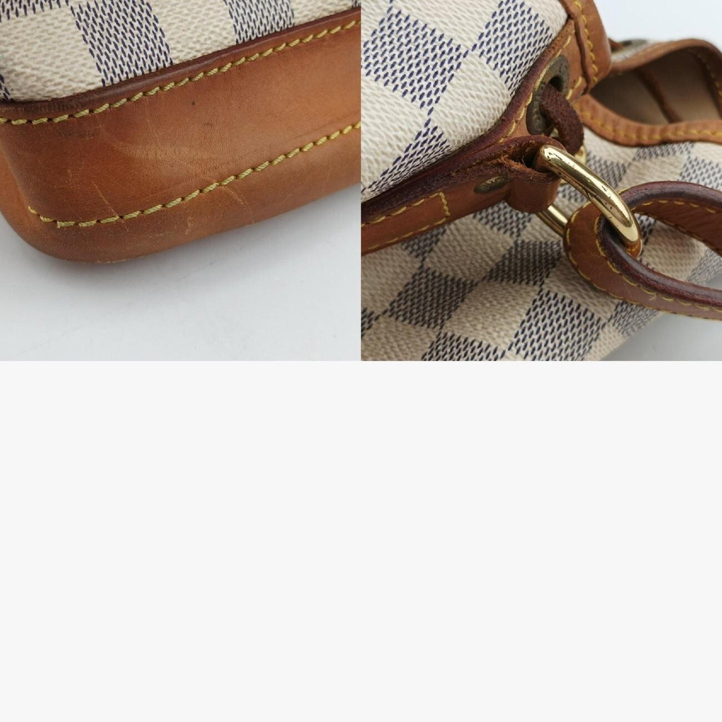LOUIS VUITTON Noë Azur Damier Canvas N42222 Shoulder Bag, Unknown Production Number