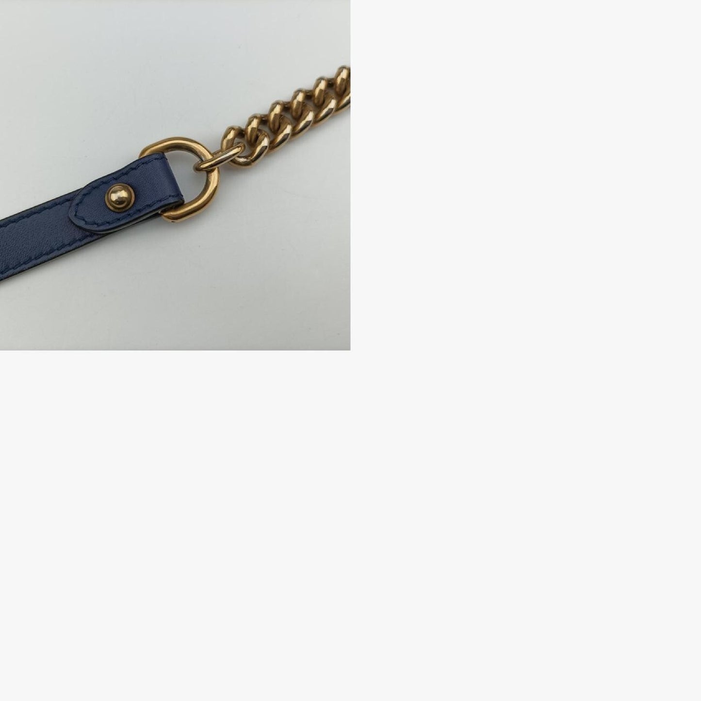 GUCCI GG Marmont Blue Velvet Shoulder Bag 443497A026082601