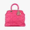 Dior Granville Rose Red Lambskin 12-MA-0153 Handbag