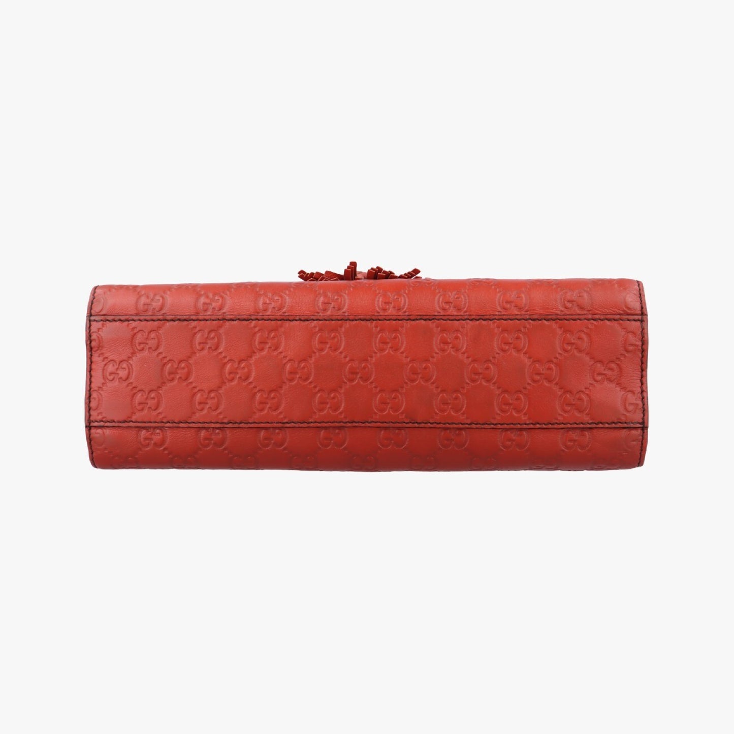 GUCCI Emily Orange Leather Shoulder Bag 295402H014759886