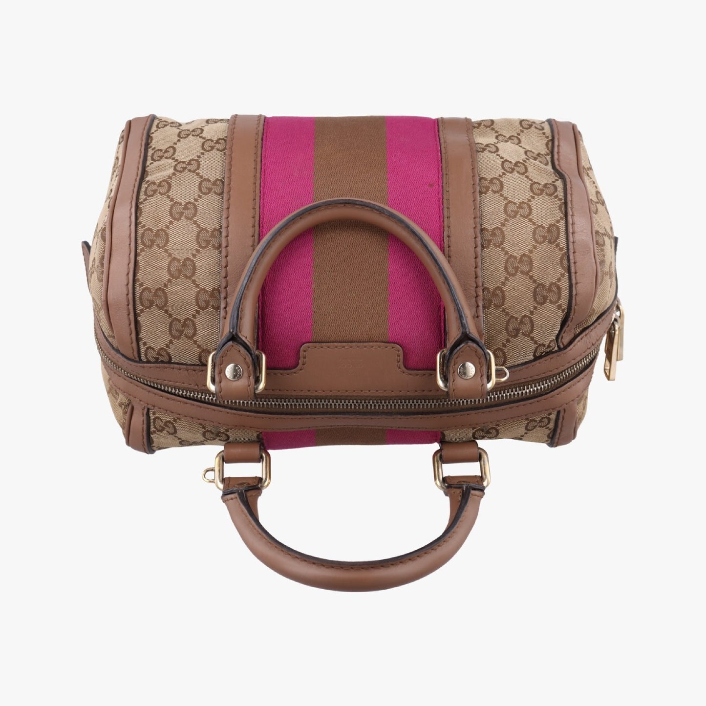 GUCCI Sherry Line Multicolor Leather and Canvas Shoulder Bag 269876G015261254