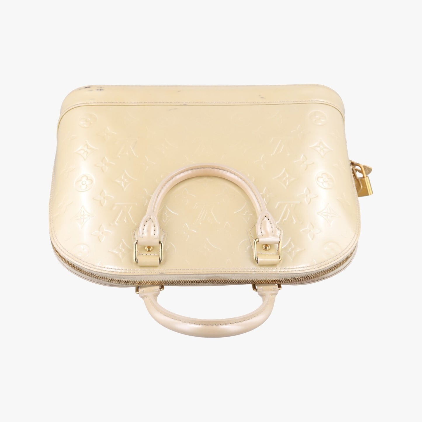 LOUIS VUITTON Alma PM Citrine Vernis M90101FL3141 Handbag