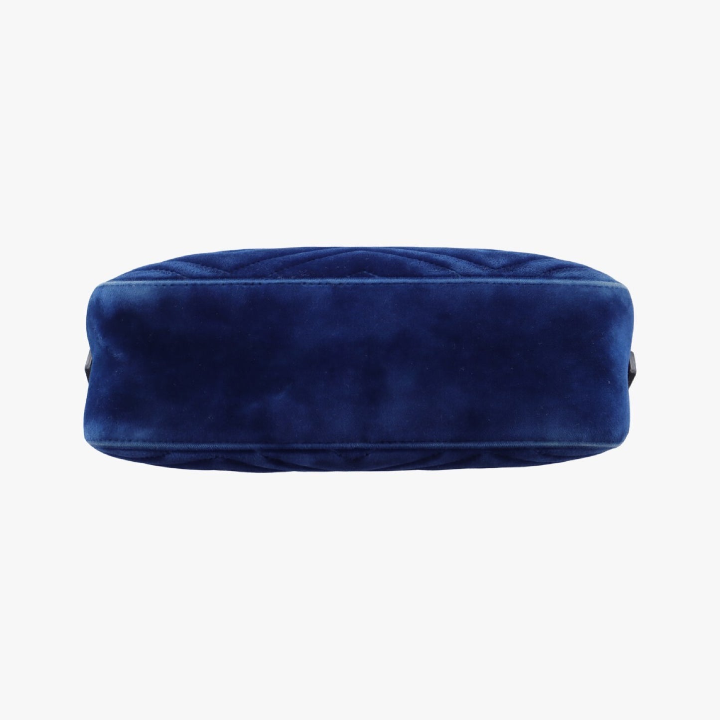 GUCCI GG Marmont Blue Velvet Shoulder Bag 447632E025162238